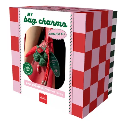 Kit DIY Crochet Porte-clés Lucky Paper La Petite Épicerie