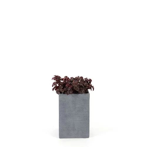 Pot Stream mi haut Anthracite L.25x25 x H.38 cm
