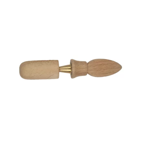 Appeau rouge-gorge familier en bois coloris beige Les Zapos