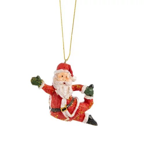 Père Noël Polyester Suspension