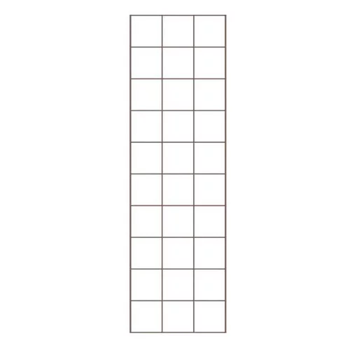Treillis rectangle Métal L45xH150 cm