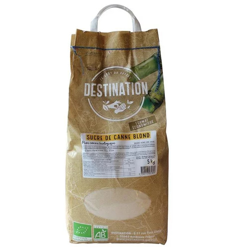Sucre de canne blond Rio de la Plata 5 kg