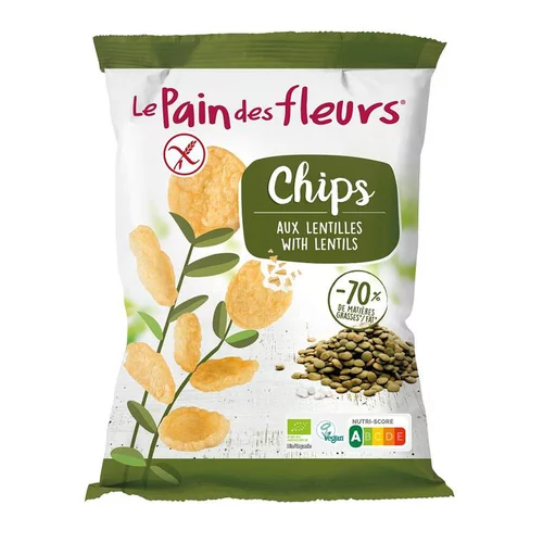 Chips aux lentilles 50g