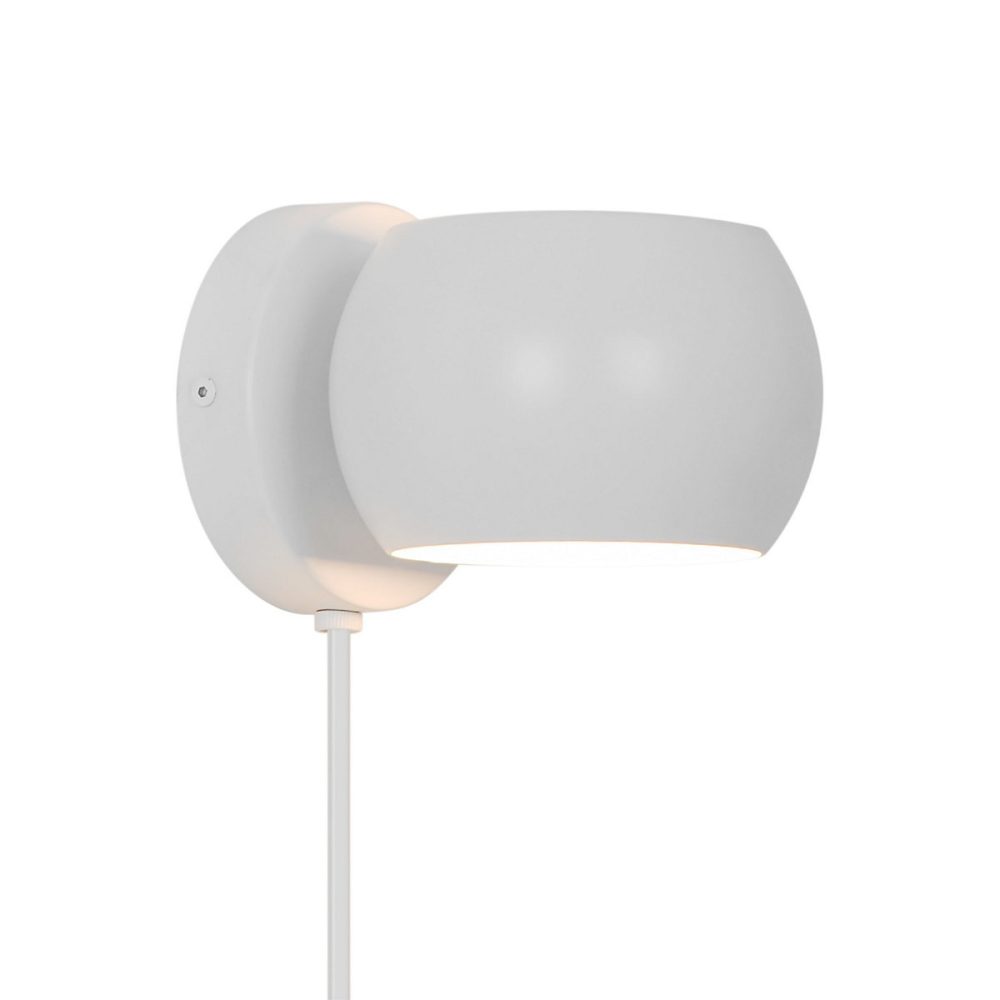 Applique murale BELIR Métal Blanc – H.11, IP20, G9 /Nordlux Intérieur