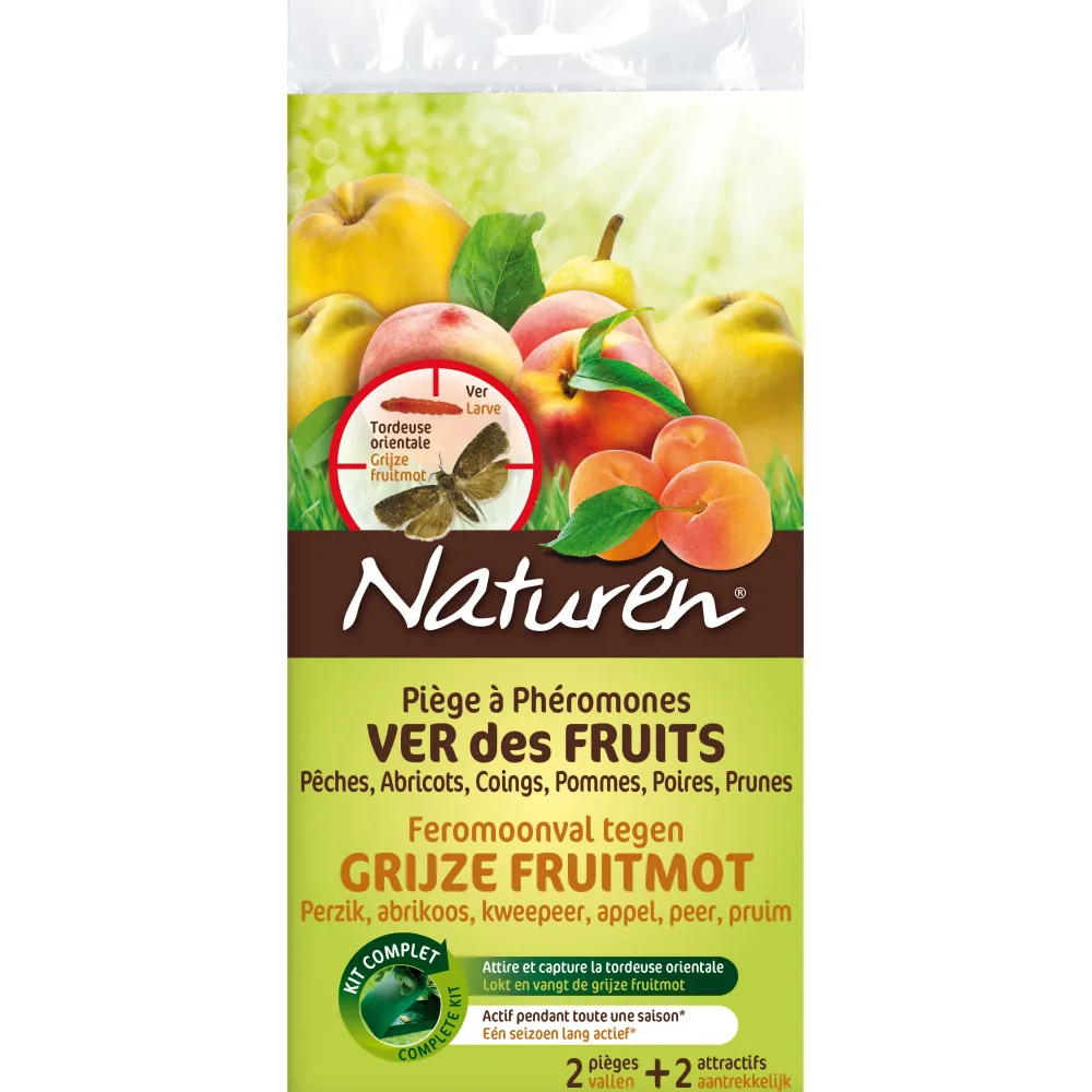 2 Pièges à phéromones - Ver des fruits NATUREN