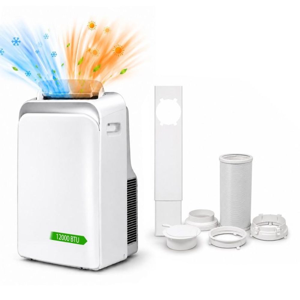 Climatiseur mobile - 12000 btu - froid et chaud – Aménagement du jardin