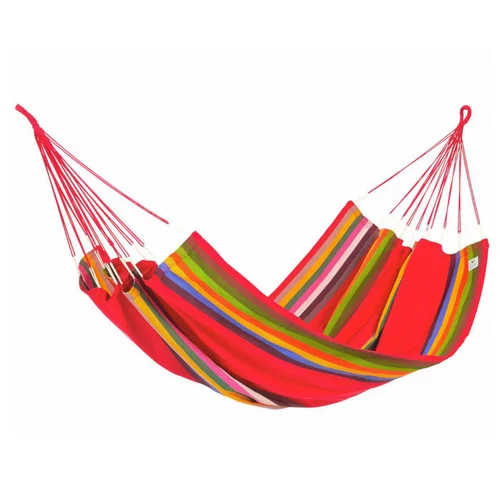 Hamac coloris multicolore Ara Macao en polypropylène Jobek Hamac Kocon - 340 x 140 cm
