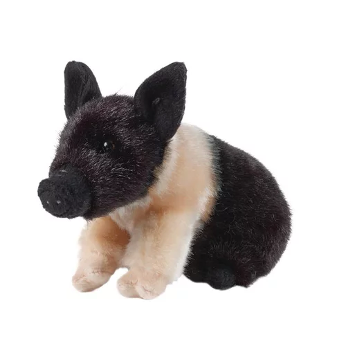 Porcelet noir & rose Living Nature - 21 cm