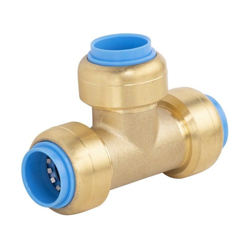CENTRALE BRICO Raccord te egal diam. 14 mm laiton