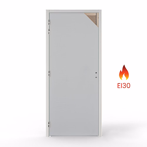Bloc – porte coupe, feu Ei30 isoplane PREM Huiss.88/54 h.204x93.l poussant gauche