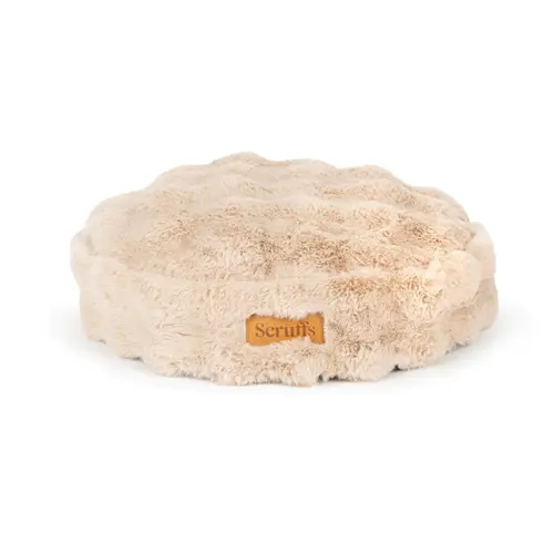Corbeille ronde pour chat Alpine coloris beige Scruffs - 50 cm