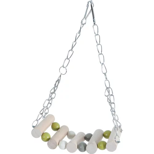Suspension pont en bois avec une chaîne en métal coloris multicolore Zolux – 13 x 6 x 20 cm