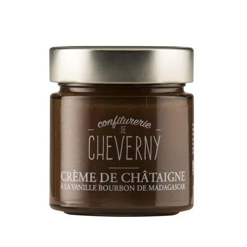 Crème de chataîgne et vanille de madagascar bio Cheverny confitures - 280 g