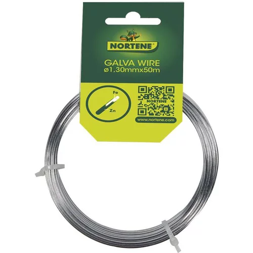 Fil de tension Galvawire Fer galvanisé Gris L50mx Ø1,3 mm