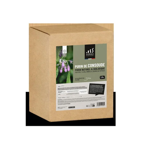 Purin de consoude 100 % naturel Sobac - 1,5 L