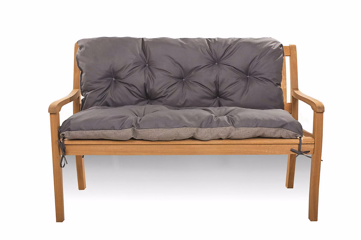 Coussin pour banc de jardin 170 × 50 × 50cm coussin de banc de jardin 3 places Anthracite coussin de balançoire coussin banc extérieur