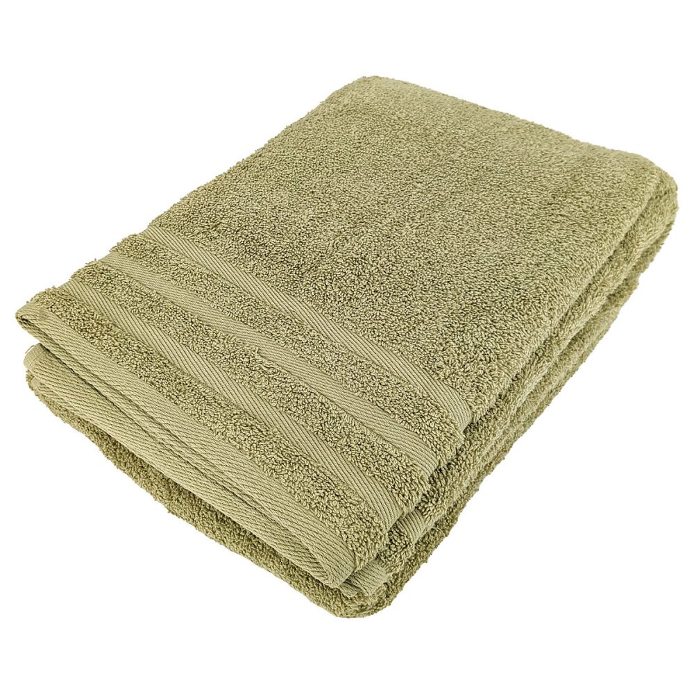 Drap de bain 100 × 150 cm EFFICIENCE PURE vert Olive