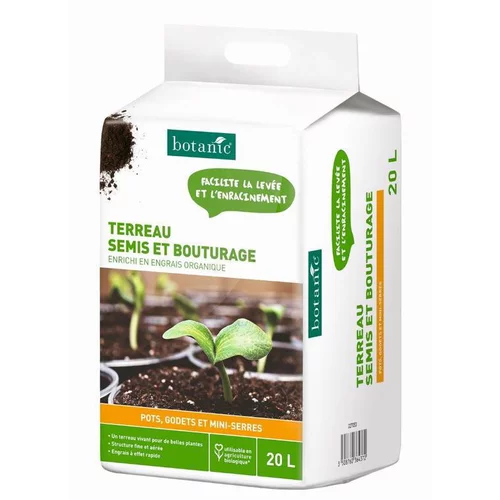 Terreau semis et bouturage botanic® - 20 L