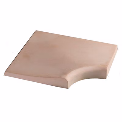 Margelle angle rentrant saumon – ép.6 cm