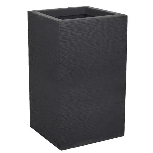 Pot carré haut coloris gris Graphit up - Ø 29,5 cm