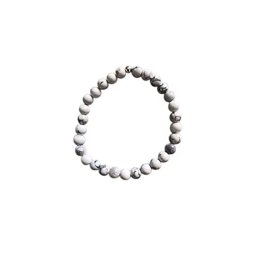 Bracelet howlite 4mm
