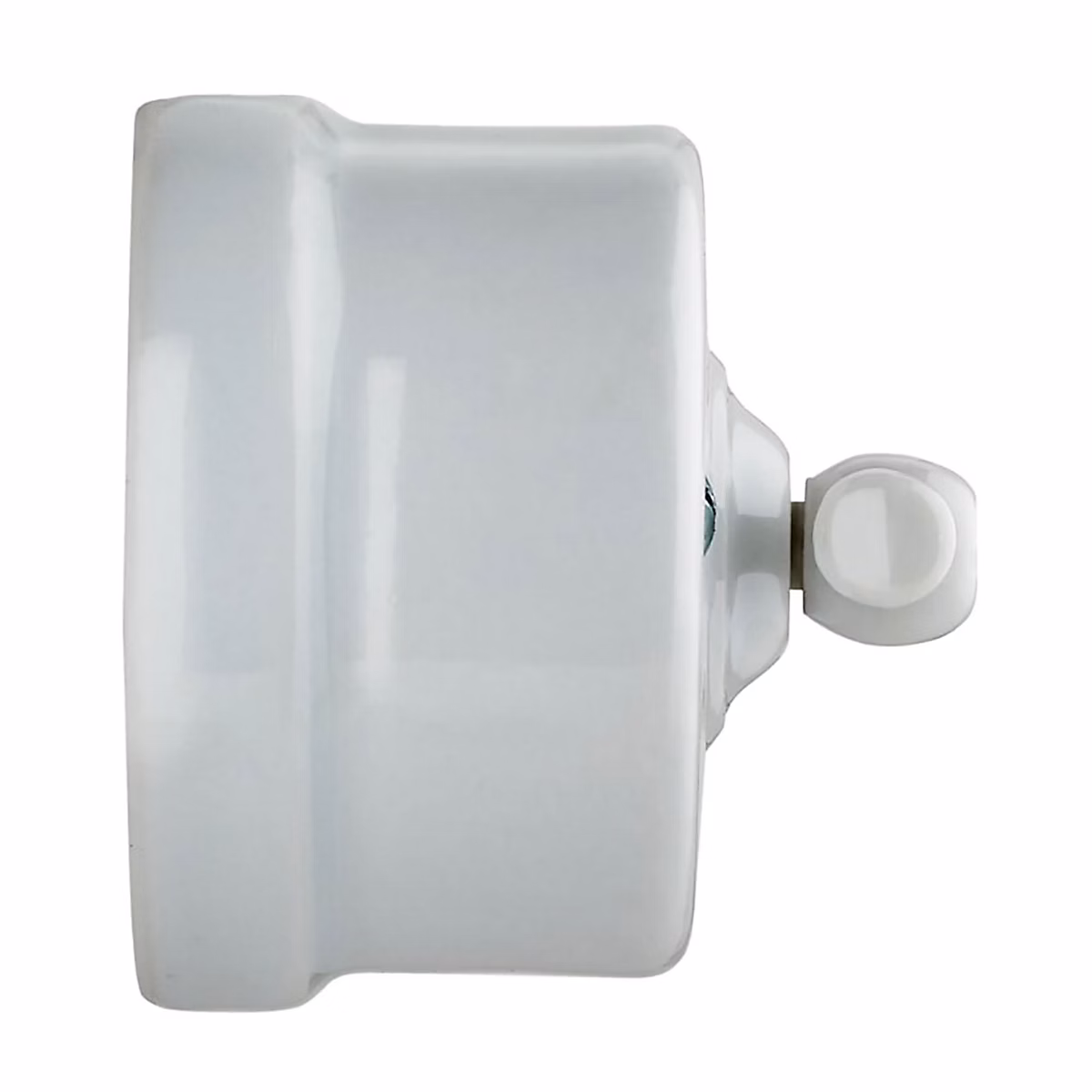 Interrupteur va – et, vient saillie Fontini Garby Porcelaine blanche, manette blanche