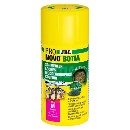 Comprimés alimentaires pour loches JBL Pronovo Botia Tab M - 100 ml