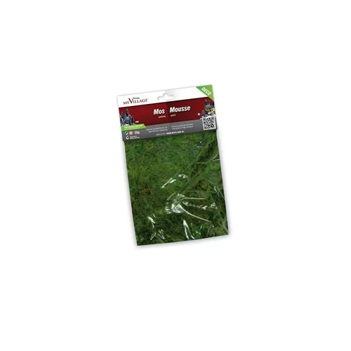 Sachet de mousse décorative vert 30 g