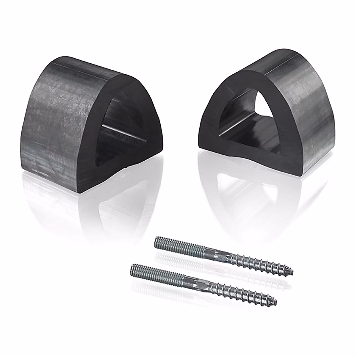 Accessoire pour motorisation de portail, garage et volet – Jeu de 2 butées d'arrêt pour portails battants SOMFY