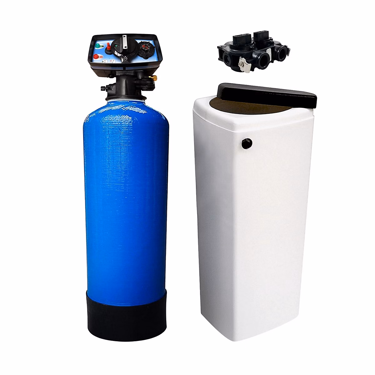 Adoucisseur d'eau et filtre anti-calcaire – Adoucisseur D'eau Bi Bloc 25l Fleck 5600 Chronométrique Mécanique