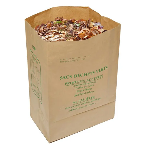 Sac Kraft 100 L - les 10 pièces