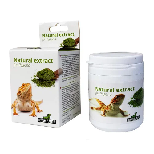 Complément nutritionnel pour pogona Reptile Planet Natural Extract