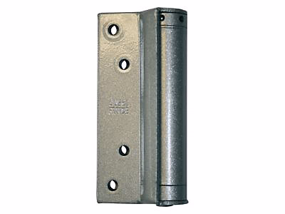 Charnière d'ameublement – Charnière simple action acier époxy gris Afbat 100 mm