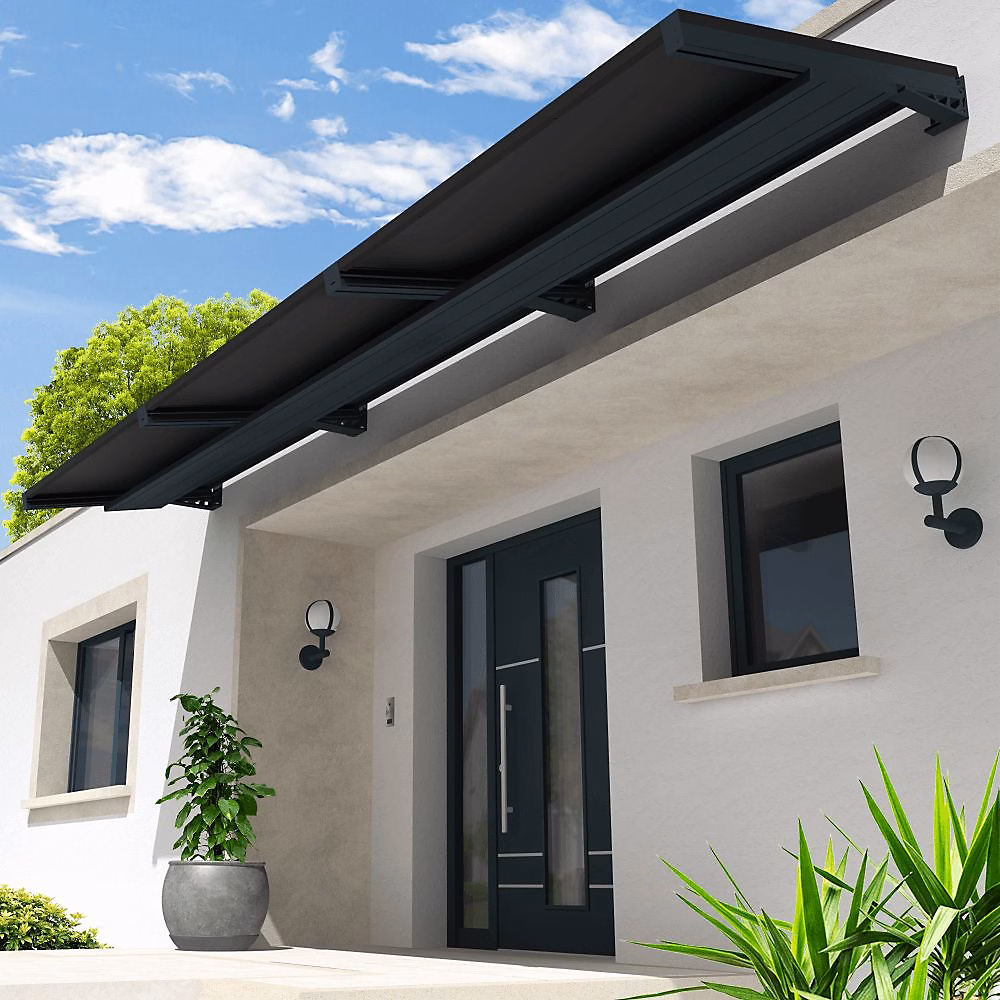 Auvent solaire POWER Gris anthracite indépendant 7 panneaux – Réf. OZVRRQMMS5659830324