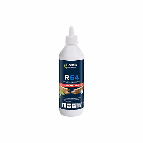 Colle vinylique R64 prise lente biberon 750g – BOSTIK, 30604657
