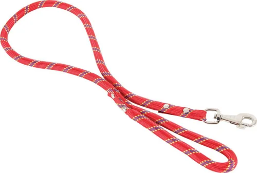Laisse corde en nylon rouge Zolux - 2 m x Ø 1,3 cm