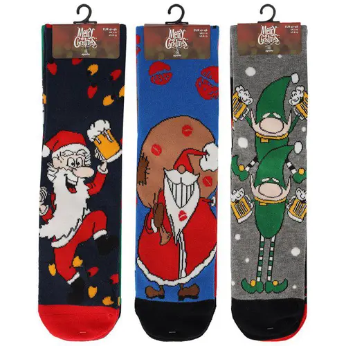 Chaussettes de Noël fantaisie pour homme Apollo - 41/46