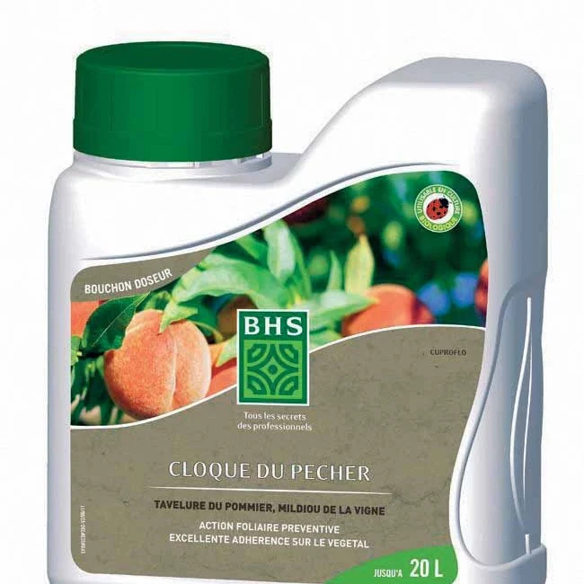 Anti-cloques du pêcher et tavelures BHS