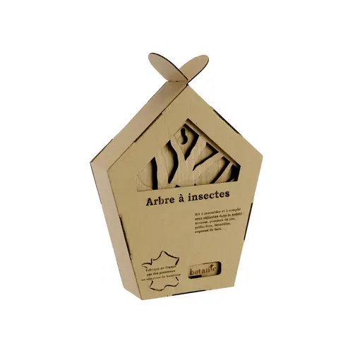 Kit hôtel à insectes en bois botanic® (à assembler et remplir)