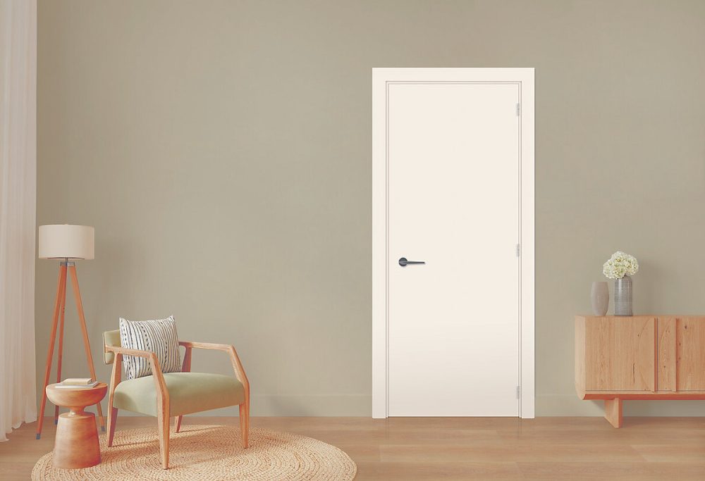 Bloc-porte (porte battante avec encadrement) – Bloc Porte Blanc Pur Lacdor H204 X L83 Cm Côte Tableau P.gauche Gd Menuiseries