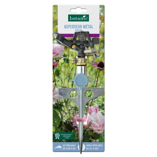 Asperseur sur pic en métal botanic® - Orientable de 30° à 360°