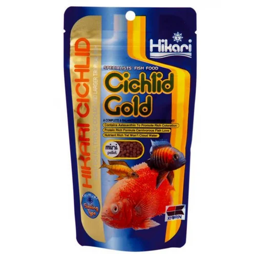 Nourriture poissons aquarium spéciale cichlid, mini, HIKARI AQUARIUM - 342g
