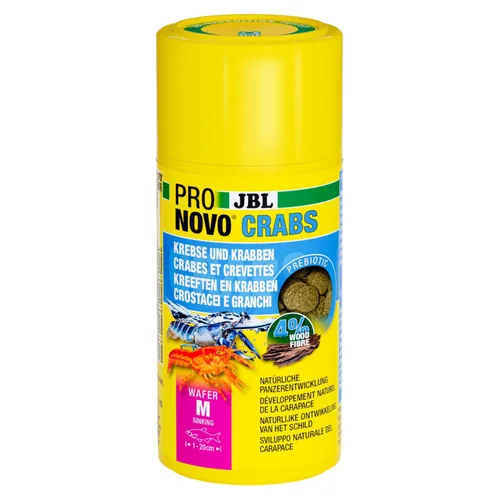 Aliment en comprimés JBL Pronovo crabs wafer M – 100 ml
