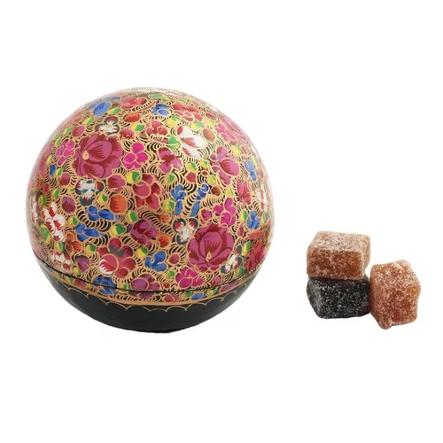 Boîte boule pâtes de fruit bio orange fraise poire gingembre Taloma - 70 g