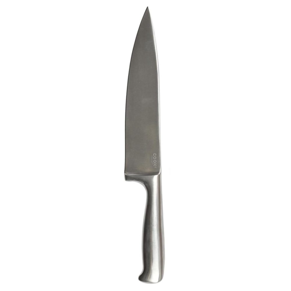COOK CONCEPT Couteau chef en acier inox 33cm argent