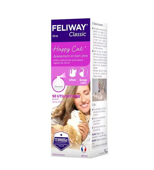 Feliway spray pour chat 60 ml