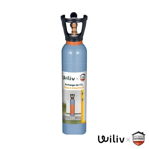 Recharge bouteille de CO2 Wiliv - 5 kg
