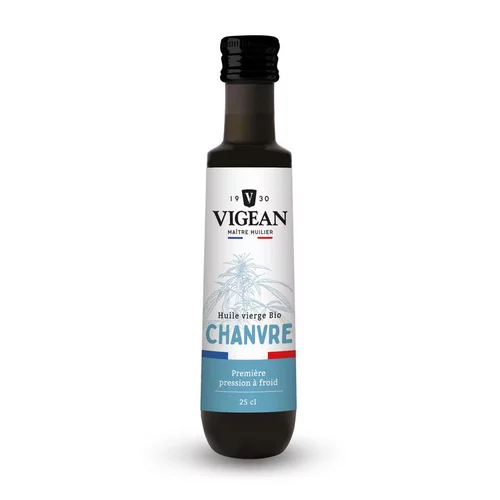 Huile chanvre bio 25 cl