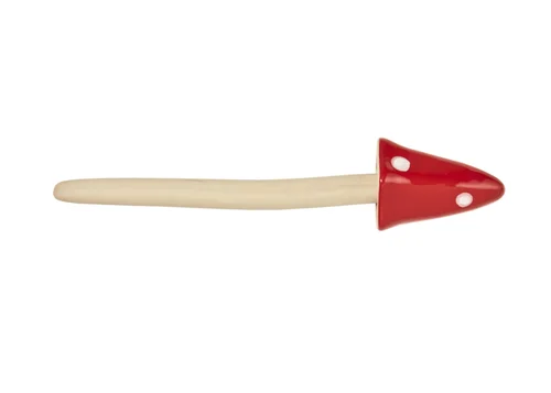 Champignon fabuleux décoratif coloris rouge en céramique Smartgarden - 25 x 5,5 x 5,5 cm