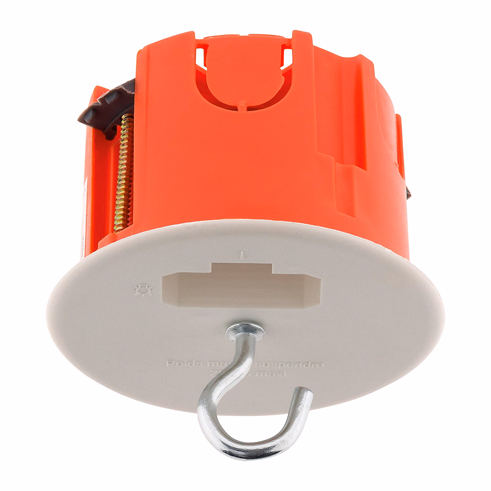 Interrupteur et prise – Boîte DCL point de centre murs diamètre 65mm Zenitech